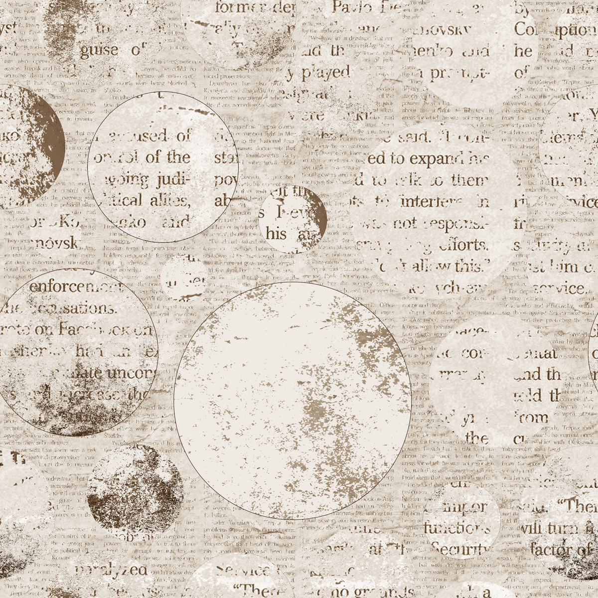 Vintage Newspaper Clipping Background